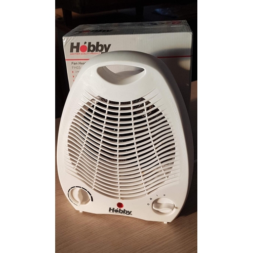 372 - 'Hobby' Fan Heater, Model; FH03. * Basic Test & Working *