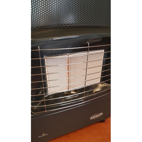 375 - 'Agni' Movable Gas Heater Infrared (Untested) Together with 2x 'Jumbo' Low Pressure Regulators (Unus... 