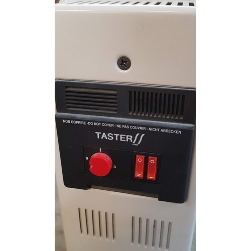 369 - 'Tasters' Portable Oil Filled Radiator Heater. Untested. (Made in Italy).