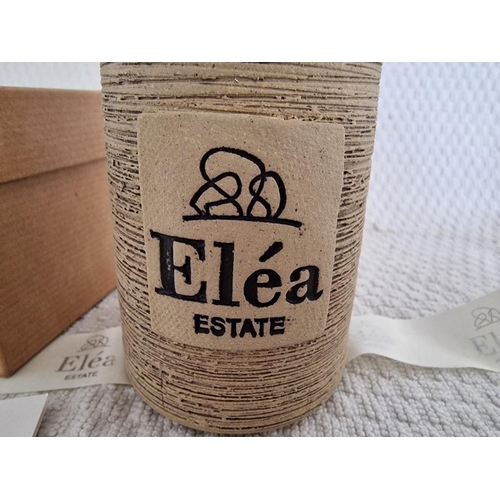 1041R - Hand Made Stoneware Goblet with Engraving 'Elea Estate', (Paphos Golf Course, Opening Event), Limite... 