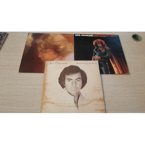 167 - Collection of 10 x Vintage Vinyl Records by Neil Diamond, The Dubliners and Tony Bennett,