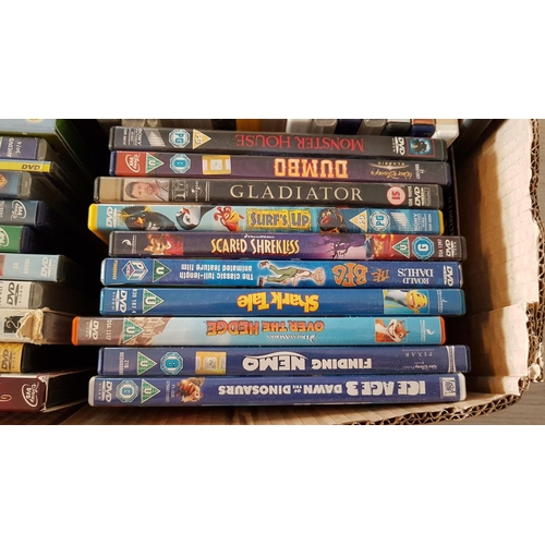 176 - Collection of More Than 50 x Various DVD's for Adults and Children, Inc. The 40 Year-Old Virgin, My ... 