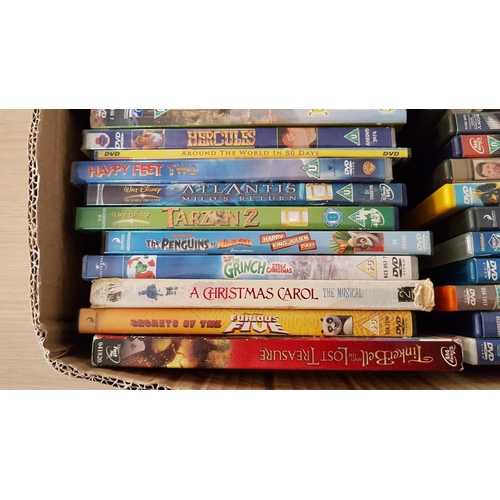 176 - Collection of More Than 50 x Various DVD's for Adults and Children, Inc. The 40 Year-Old Virgin, My ... 