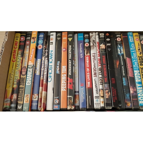 178 - Large Collection of Cross-Section DVD's, More Than 50 Pcs, Inc. Black Swan, Chocolate, I am Legend, ... 