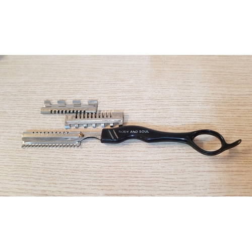 20 - 'Body & Soul' Crafted Professional Hairdresser's Scissors (1 x Standard and 2 x Thinning Combs).
(x3... 