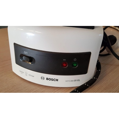 202 - 'Bosch'  Advanced Steam, Steam Iron, Sensixx B10L, Type CKBD14, Made in Germany, Working when Lotted... 