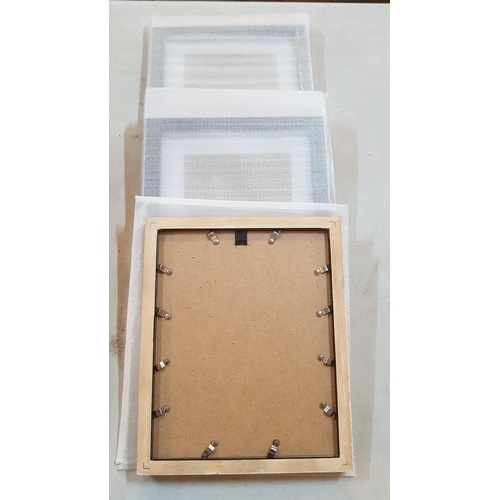 361 - 9 x Matching Black Classic Photo Frames, 6 x Small (21cm x 16cn Each) and 3 x Big (23cm x 29cm Each)... 