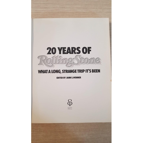 44 - '20 Years of Rolling Stone. What a Long, Strange Trip It's Been', Edited by Janin S. Wenner.