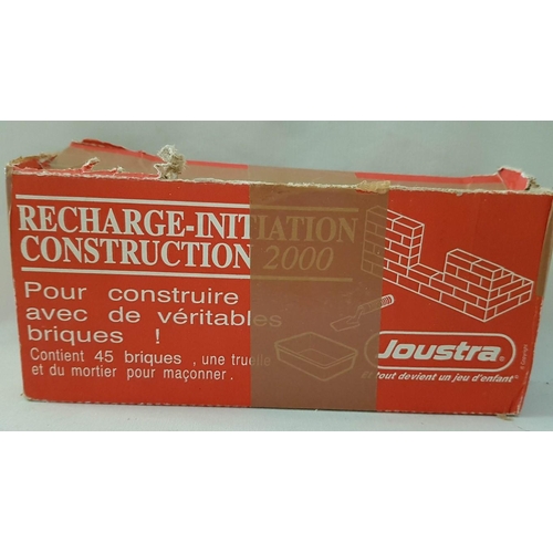 45 - 'Justra Recharge-Initiation Construction 2000' Mini DIY Quantity of Bricks, Trowel and Bricklaying M... 