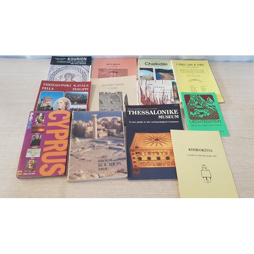 455 - Cyprus and Greece Tourist and Language Guides, Collection of 15x Books.