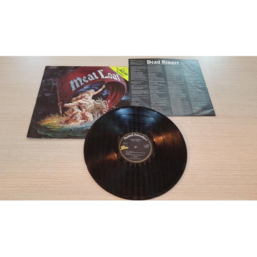 275 - 2 x Meat Loaf Vintage Vinyl Records, 'Dead Ringer' (1981) and 'Bar Out of Hell' (1977)