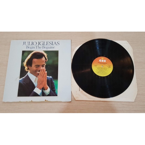 276 - 3 x Vintage Vinyl Records, 'Julio Iglesias Begin The Beguine' (1981), 'Cliff Richard Me and My Shado... 