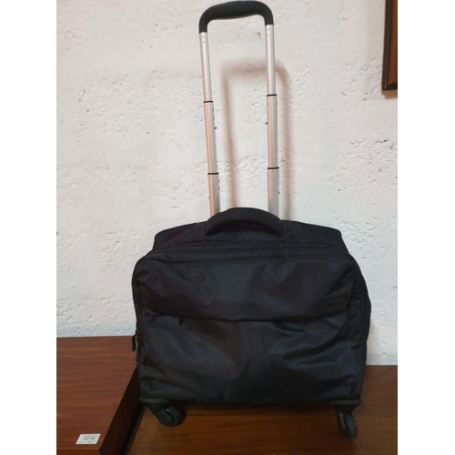 107 - 'Lipault, Paris' Travel/Cabin Bag On Wheels, with Foldaway Handle, (Approx. 45 x 40cm)