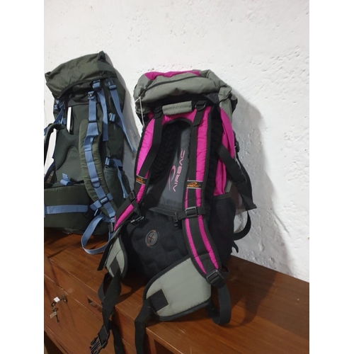 266 - 2 x Large Travel Rucksacks; 