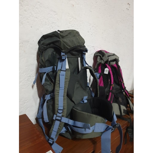 266 - 2 x Large Travel Rucksacks; 