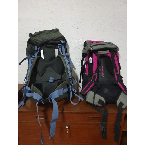 266 - 2 x Large Travel Rucksacks; 