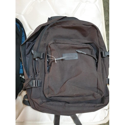 268 - 2 x Rucksacks; Eastpak and Logic Brand, (Approx. 50 x 40cm)