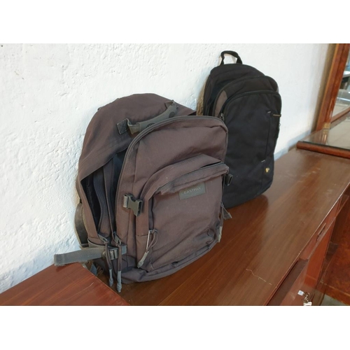 268 - 2 x Rucksacks; Eastpak and Logic Brand, (Approx. 50 x 40cm)