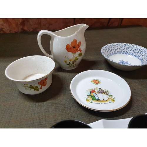 441 - Collection of Pottery Serving, Dip and Other Bowls & Jugs