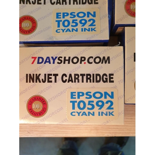 218 - Epson Stylus High Quality Photo Printer, Model Number R2400 With Large Quantity Of Extra Printer Ton... 