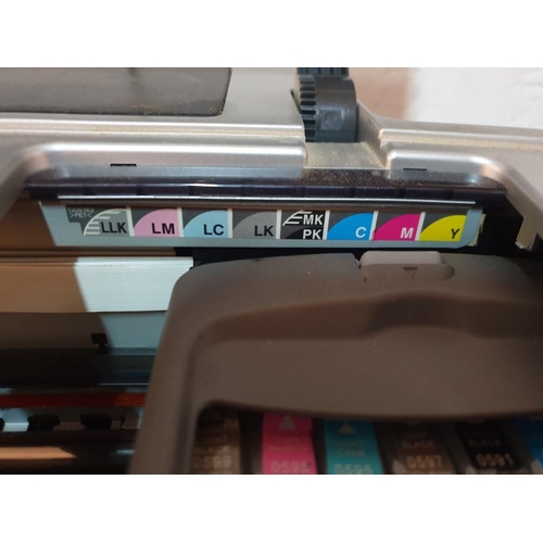 218 - Epson Stylus High Quality Photo Printer, Model Number R2400 With Large Quantity Of Extra Printer Ton... 