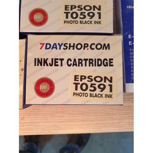 218 - Epson Stylus High Quality Photo Printer, Model Number R2400 With Large Quantity Of Extra Printer Ton... 