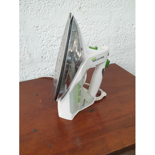 223 - Imetec Zerocalc Eco Steam Iron and A Silvercrest Electric All Purpose Sharpener, Basic Test & They B... 