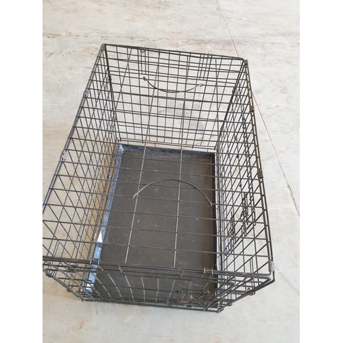 184 - Dog Cage, with Spare Tray, (Approx. 76 x 52 x 60cm)