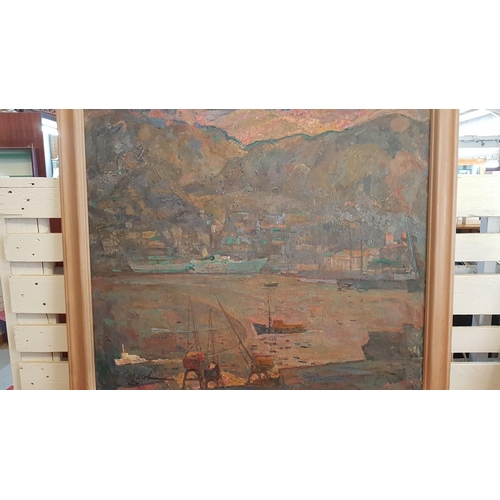 51 - Original Painting by Russian Artist Kozlov Vyacheslav Nikolaevich (1923-1988) , Oil on Canvas, Signe... 