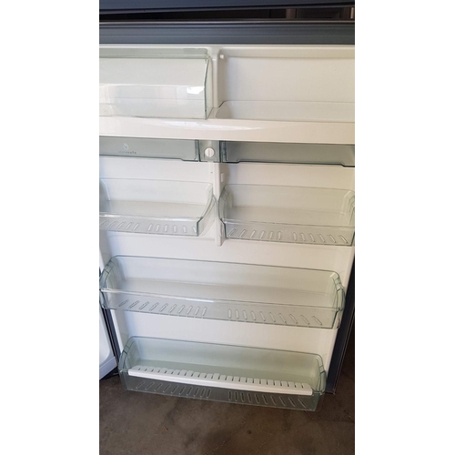 187 - 'Frigidaire' Fridge Freezer, Silver, Working when Lotted,