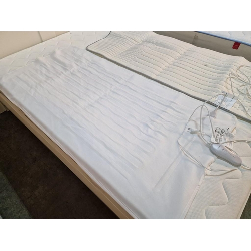 146 - 2 x Electric Blankets (Single Size); Sanitas SWB55 and Bedsure HMP-15080, * Basic Test and Working *... 