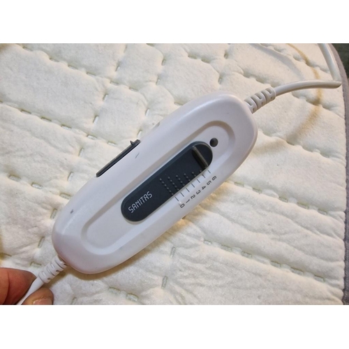 146 - 2 x Electric Blankets (Single Size); Sanitas SWB55 and Bedsure HMP-15080, * Basic Test and Working *... 