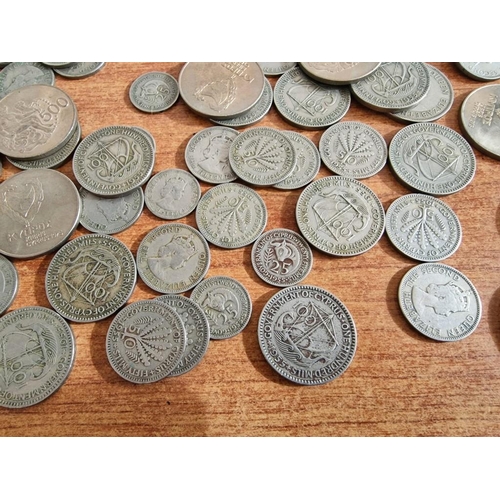 70 - Large Collection of Assorted Vintage Cypriot Coins; 25, 50 , 100 & 500 Mils, Commemorative £1, etc, ... 