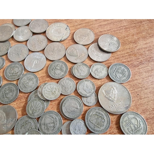 70 - Large Collection of Assorted Vintage Cypriot Coins; 25, 50 , 100 & 500 Mils, Commemorative £1, etc, ... 