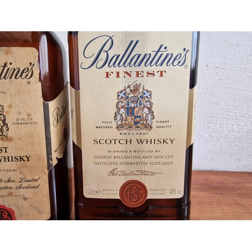 85 - 2 x Bottles of Ballantine's Finest Scotch Whisky, Together with Cointreau and Creme De Menthe, (4)