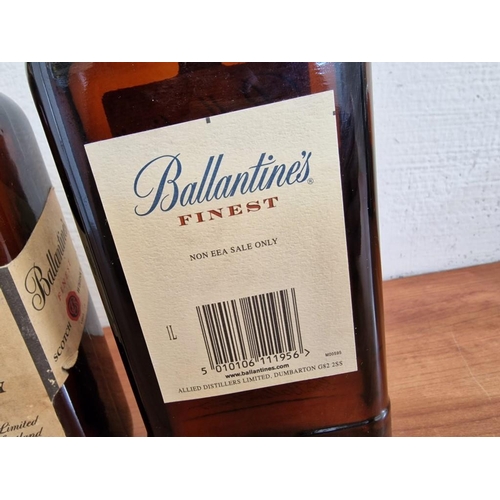 85 - 2 x Bottles of Ballantine's Finest Scotch Whisky, Together with Cointreau and Creme De Menthe, (4)