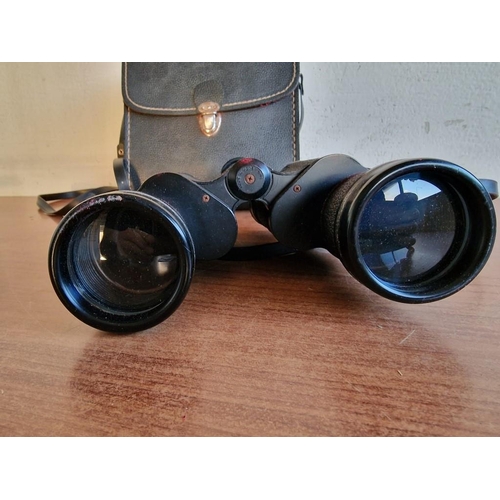 124 - Pair of Binoculars in Carry Case