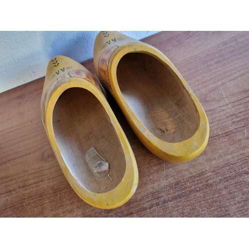 126 - Pair of Wooden Clogs