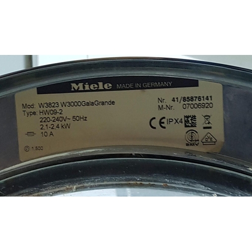 187A - 'Miele' Gala Grande W3000 Washing Machine, Model: W3823, 6k, Made in Germany, Working when Lotted.