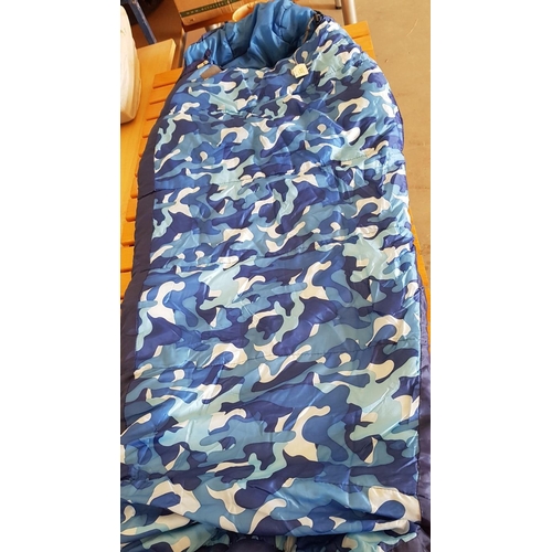 439 - 1 x Adult Sleeping Bag, In Bag, Together with 1 x Child Sleeping Bag, (Approx. Sizes 280cm x 80 and ... 