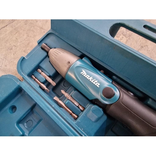 148B - Makita Cordless Screwdriver in Carry Case with Large Qty of Accessories, (Model No. 6723D, 4.8v), * ... 