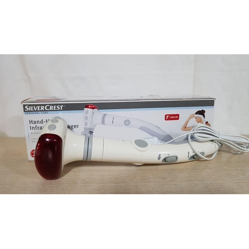 320 - Silver Crest 'Hand-Held Infrared Massager, Unwinding and Relaxing, Un-Used, * Basic Test and Working... 