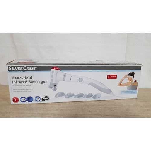 320 - Silver Crest 'Hand-Held Infrared Massager, Unwinding and Relaxing, Un-Used, * Basic Test and Working... 