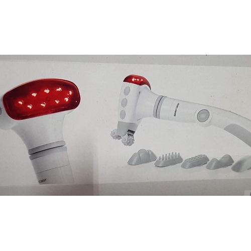 320 - Silver Crest 'Hand-Held Infrared Massager, Unwinding and Relaxing, Un-Used, * Basic Test and Working... 