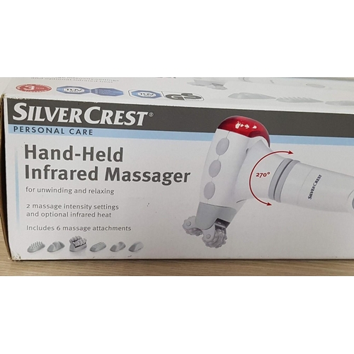 320 - Silver Crest 'Hand-Held Infrared Massager, Unwinding and Relaxing, Un-Used, * Basic Test and Working... 