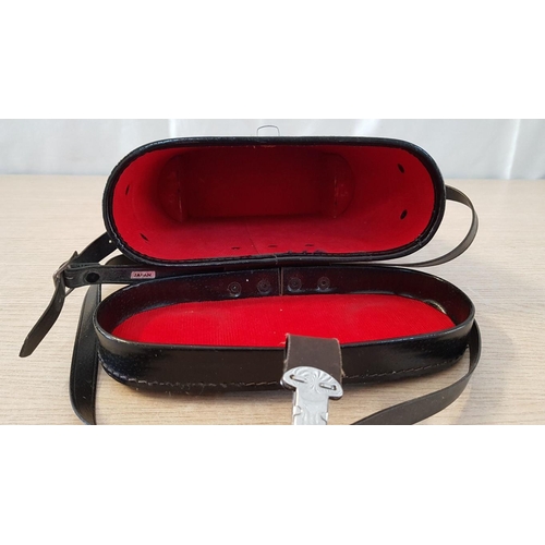 352 - 'Rainbow' Binoculars (No.5821), 7x50 Coated Lens. Together   with Heard Case.