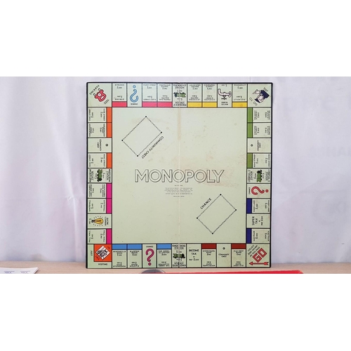 50 - Vintage Waddingtons 'Monopoly' Board Game, Original Classic Property/Strategy Game (1961).