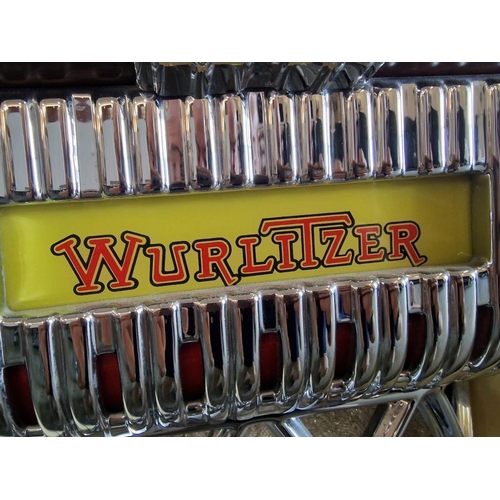 7 - The Wurlitzer 1015-CD ‘One More Time’ Jukebox, (Circa 1984 Remake of the Iconic 1946 Model), a Strik... 