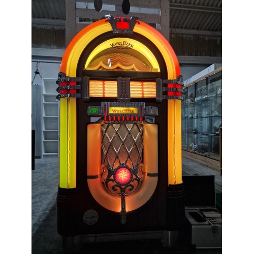 7 - The Wurlitzer 1015-CD ‘One More Time’ Jukebox, (Circa 1984 Remake of the Iconic 1946 Model), a Strik... 