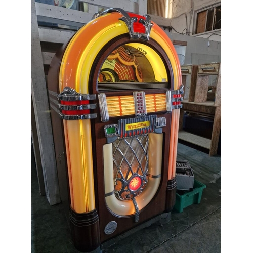 7 - The Wurlitzer 1015-CD ‘One More Time’ Jukebox, (Circa 1984 Remake of the Iconic 1946 Model), a Strik... 